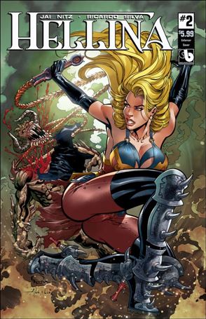 Hellina (2016) issue 2-D Enforcer Cover
