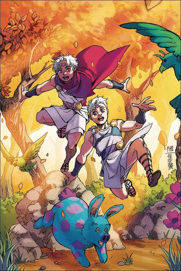 Book of Lyaxia issue 1-B Andi Baquerizo 1:5 Virgin Cover