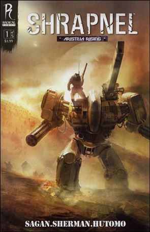 Shrapnel: Aristeia Rising issue 1-D Gerhard Mozsi Cover