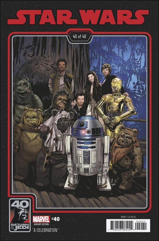 Star Wars (2020) issue 40-D Chris Sprouse ROTJ 40th Anniversary Cover