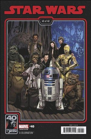 Star Wars (2020) issue 40-D Chris Sprouse ROTJ 40th Anniversary Cover
