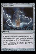 Magic the Gathering: Archenemy (Base Set) card 122 Thunderstaff