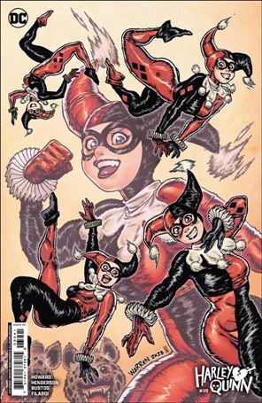 Harley Quinn (2021) issue 39-E Adam Warren 1:25 Cardstock Cover