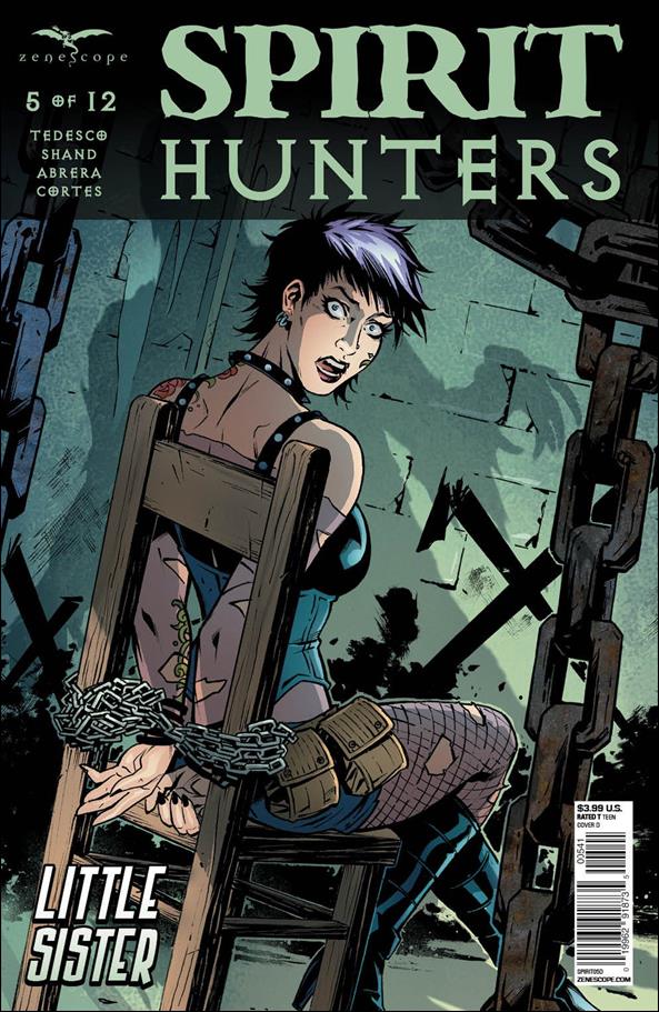 Spirit Hunters issue 5-D David Lorenzo Riveiro Cover