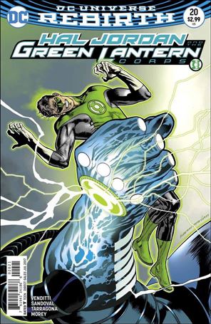 Hal Jordan and the Green Lantern Corps issue 20-B Kevin Nowlan Cover