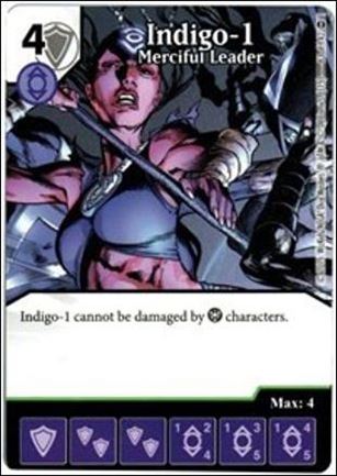 DC Comics Dice Masters War of Light card 83 Indigo-1: Merciful Leader