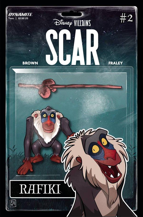 Disney Villains: Scar issue 2-I Action Figure 1:20 Cover