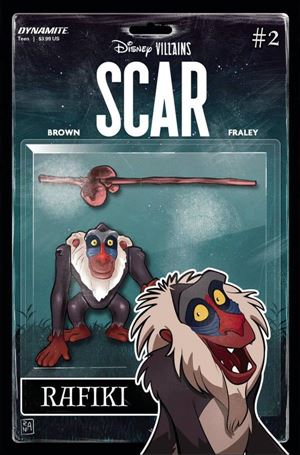 Disney Villains: Scar issue 2-I Action Figure 1:20 Cover