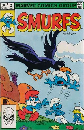 Smurfs (1982) issue 2 Lego Back Cover Ad (1st Printing)