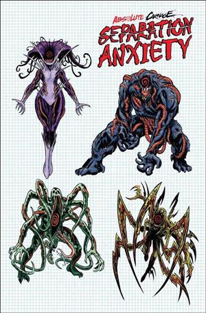 Absolute Carnage: Separation Anxiety issue 1-B Brian Level 1:10 Design Cover