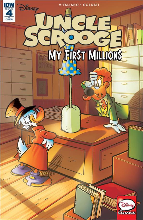 Uncle Scrooge: My First Millions issue 4-B Marco Mazzarello 1:10 Cover