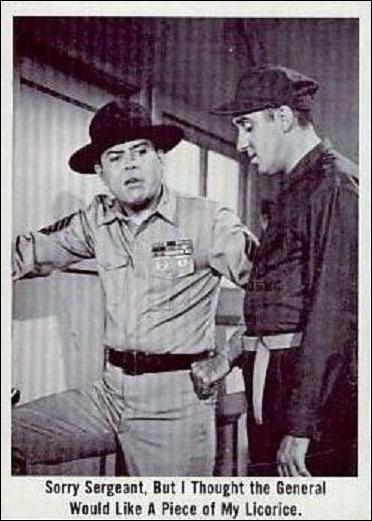 Gomer Pyle (Base Set) card 20 Sorry Sergeant, But I Thought the General Would 
