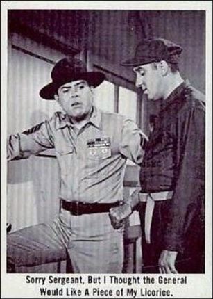 Gomer Pyle (Base Set) card 20 Sorry Sergeant, But I Thought the General Would 
