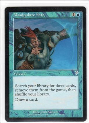 Magic the Gathering: Invasion (Base Set) card 60 Manipulate Fate