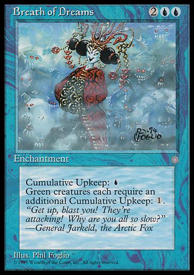 Magic the Gathering: Ice Age (Base Set) card 62 Breath of Dreams