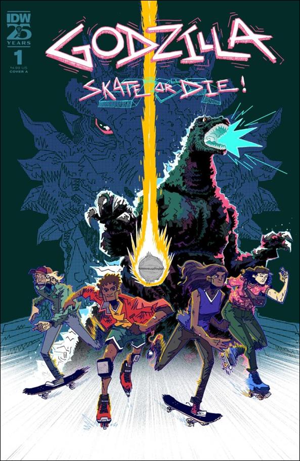 Godzilla: Skate or Die issue 1 Louie Joyce Cover