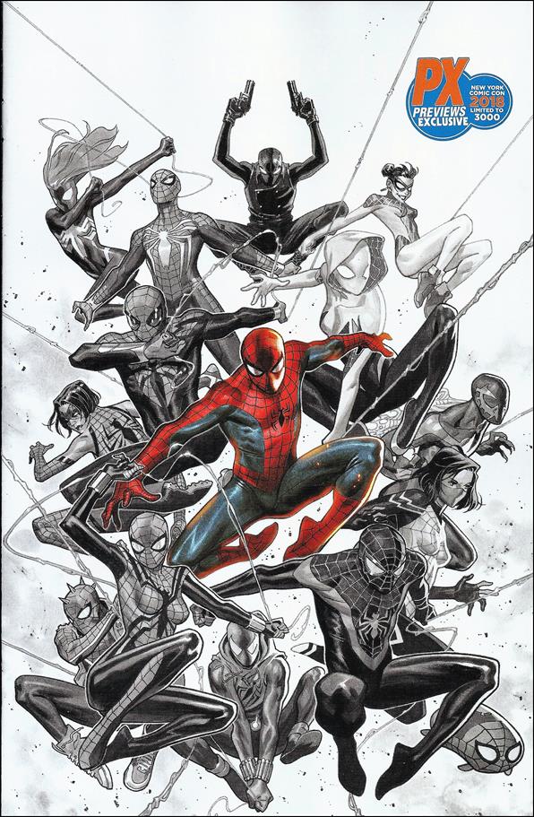 Spider-Geddon issue 1-LA Jorge Molina Previews/NYCC Cover 1/300