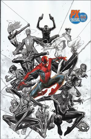 Spider-Geddon issue 1-LA Jorge Molina Previews/NYCC Cover 1/300
