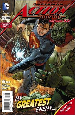 Action Comics (2011) issue 19-B Polybagged Combo Pack