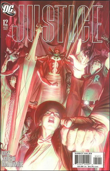 Justice (2005) issue 12 Heroes Cover