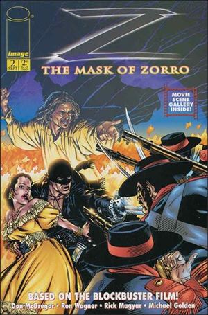 Mask of Zorro issue 2 Art Cover