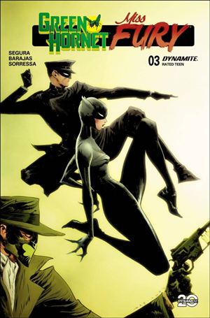 Green Hornet / Miss Fury issue 3-B Jae Lee Cover
