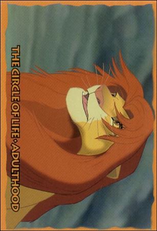 Lion King: Series 1 (Base Set)  card 81 The Circle of Life - Adulthood