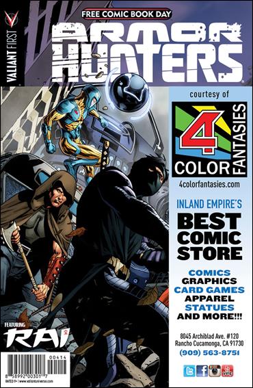 Valiant FCBD 2014 Armor Hunters Special issue nn-BA 4 Color Fantasies Cover