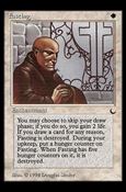 Magic the Gathering: The Dark (Base Set) card 7 Fasting