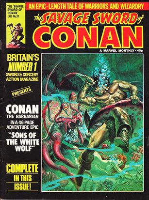 Savage Sword of Conan (UK) (1977) issue 21