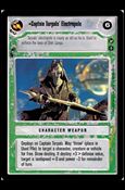 Star Wars: Theed Palace Limited (Base Set) card 126 Captain Tarpals' Electropole
