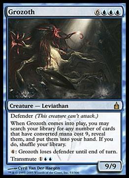 Magic the Gathering: Ravnica (Base Set)  card 53 Grozoth