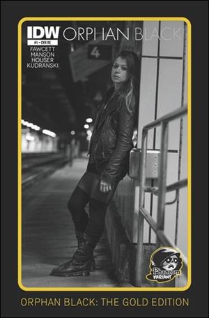 Orphan Black issue 1-P Phantom Gold Edition Cover