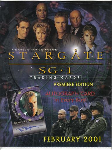 Stargate SG-1 Premiere card 7 Sell Sheet 