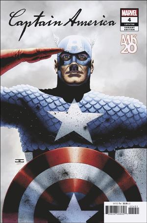 Captain America (2018) issue 4-D John Cassaday MKXX Cover