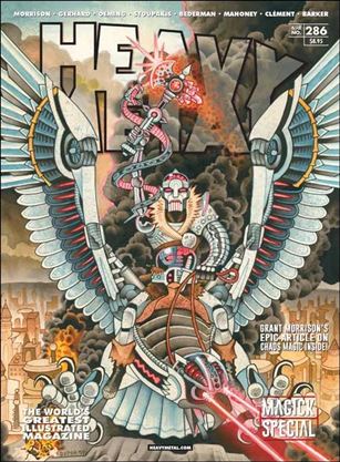 Heavy Metal issue 286-C Ian Bederman Atomahawk Cover
