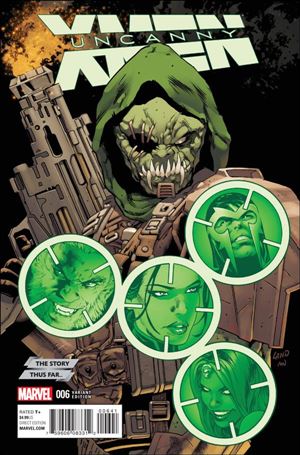 Uncanny X-Men (2016) issue 6-D Greg Land The Story Thus Far... Cover