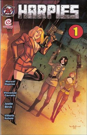 Harpies issue 1-E Pasquale Qualano Cover