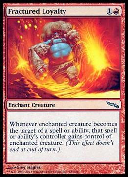 Magic the Gathering: Mirrodin (Base Set) card 93 Fractured Loyalty