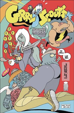 Grrl Scouts: Stone Ghost issue 5-B Brandon Graham Cover