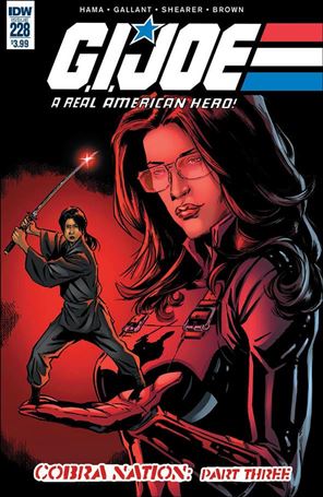 G.I. Joe: A Real American Hero issue 228 S L Gallant Cover