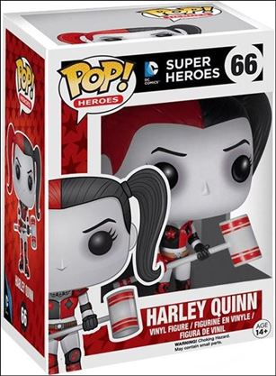 POP! Heroes figure 66-B Harley Quinn (Roller Derby)