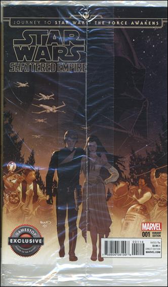 Journey to Star Wars: The Force Awakens - Shattered Empire issue 1-M Polybagged Paul Renaud GameStop Cover