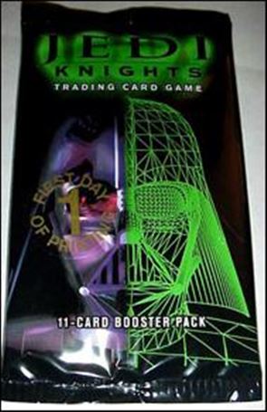 Star Wars: Jedi Knights card 2-B Sealed Pack - 1st Day of Printing