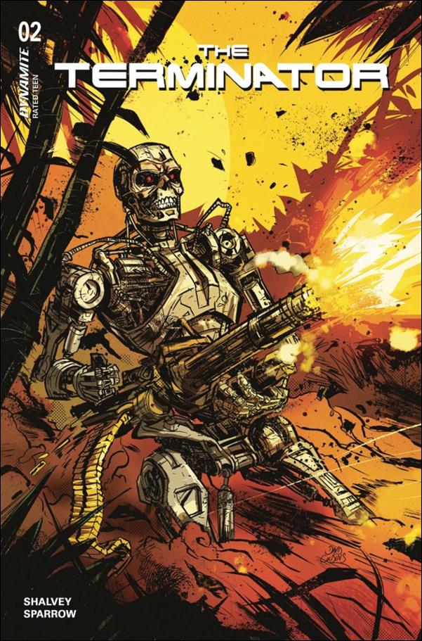 Terminator (2024) issue 2-D David Cousens Cardstock Cover