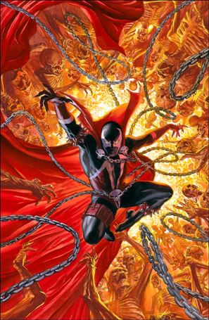 Spawn issue 301-L Alex Ross Virgin Cover