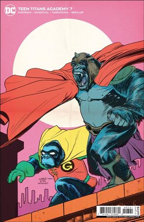 Teen Titans Academy issue 7-B Steve Lieber Cardstock Cover