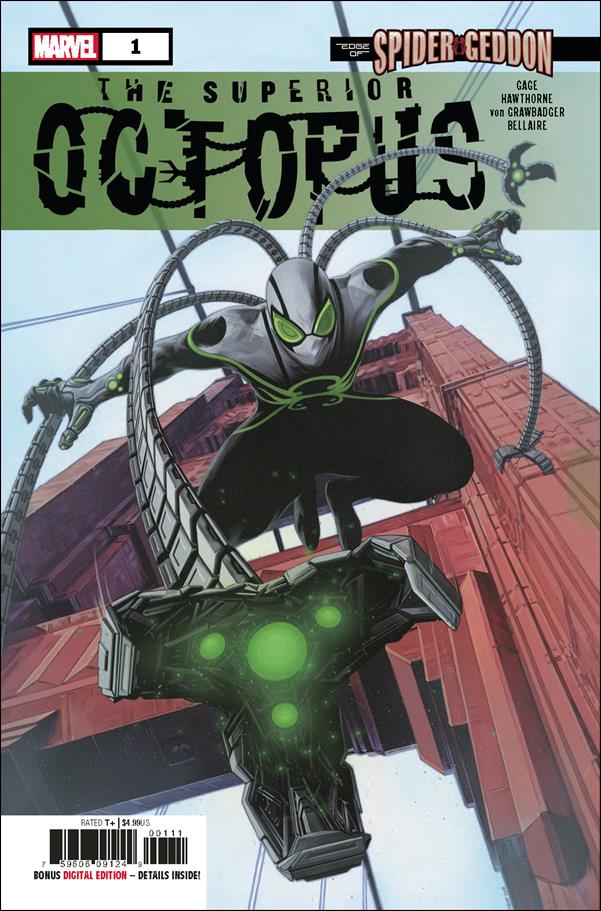 Superior Octopus issue 1 Travis Charest Cover