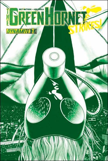 Green Hornet Strikes issue 1-D Dynamic Forces "Cool Green" Cover 1/1250
