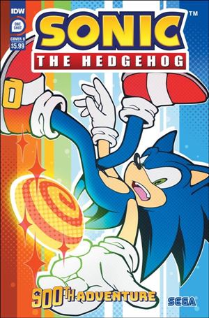 Sonic the Hedgehog: 900th Adventure issue 1-B Sega of Japan Cover